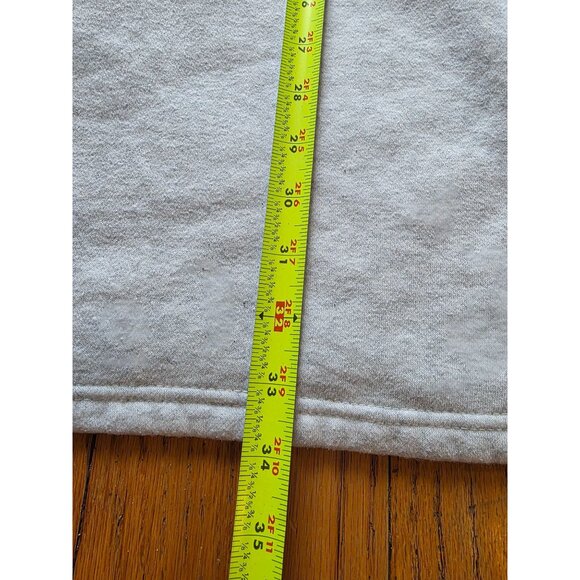 Missguided Light Gray Long Sleeve Oversized Half-Zip Pullover Sweatshirt Dress - Picture 6 of 8